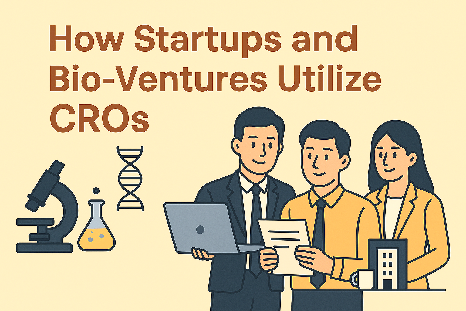 How Overseas Pharma Companies Can Leverage CROs to Enter the Korea Market 1 How Startups and Bio-Ventures Utilize CROS