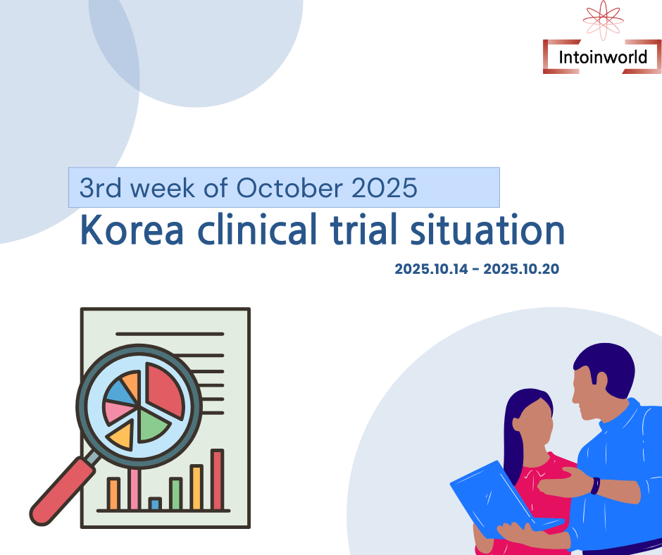 Medical Device 3rd Week of Oct 2025 1 3 WEEK OF OCTOBER 2025 Korea clinical trial situation
