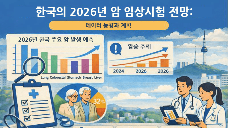 한국의 2026년 암 임상시험 전망 데이터 동향과 계획 e1766544672881