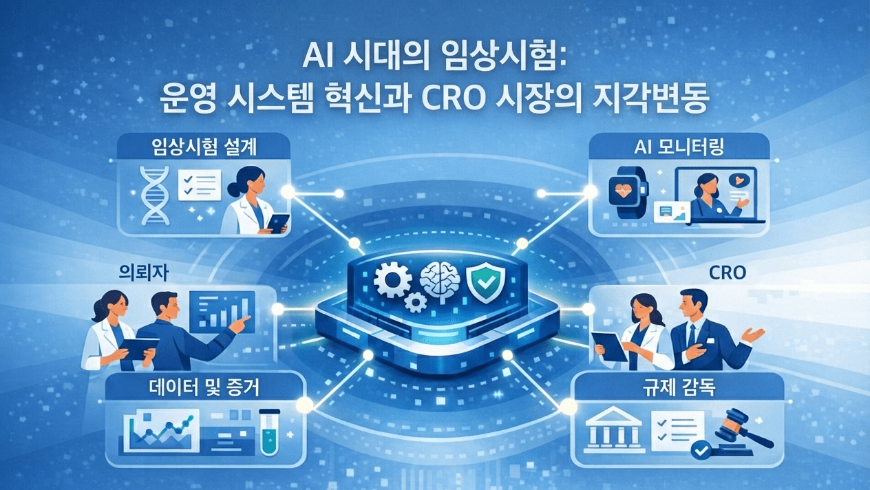 AI 시대의 임상시험운영 시스템 혁신과 CRO 시장의 지각변동 e1771545881389
