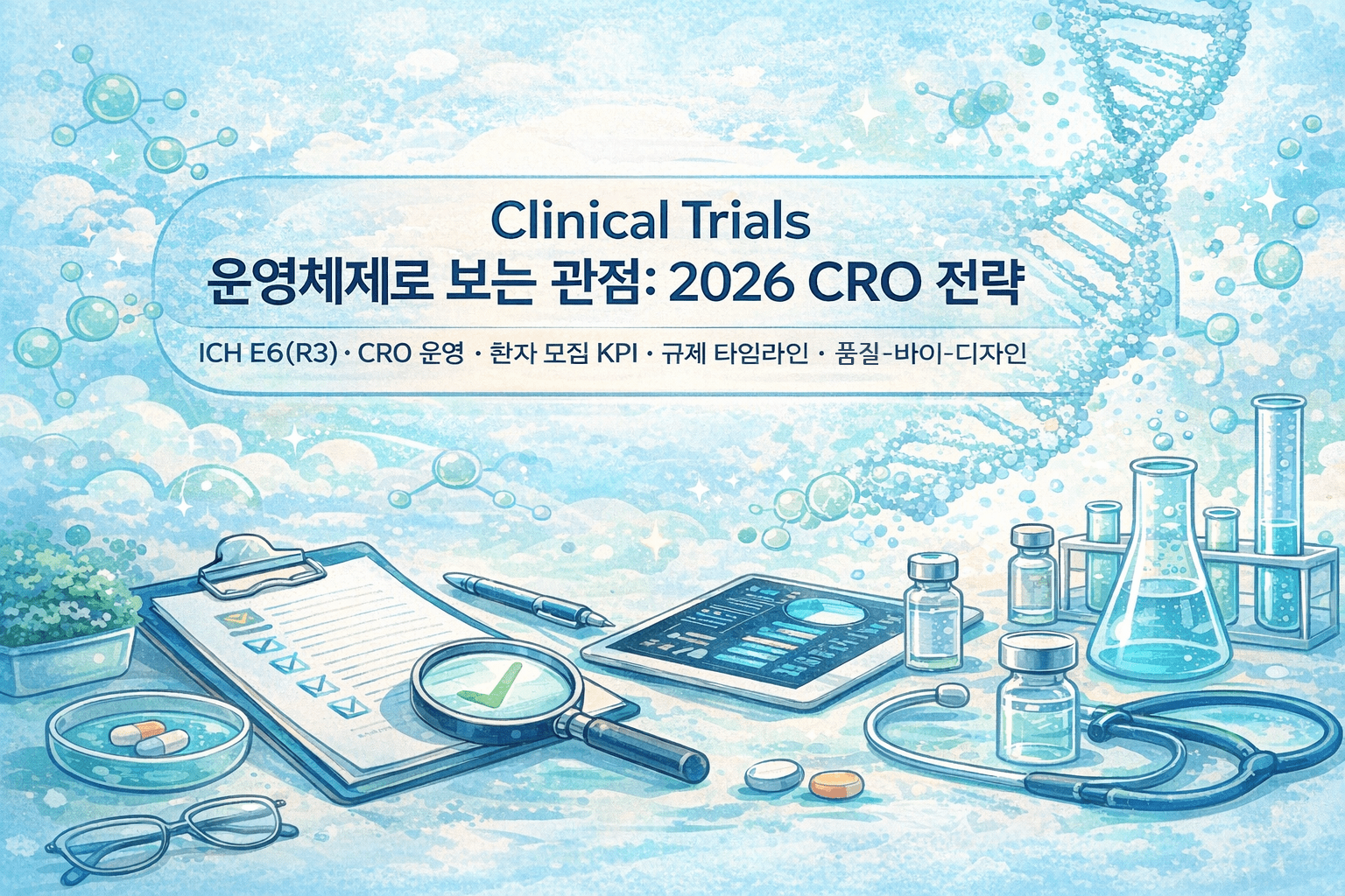 Clinical Trials 운영체제로 보는 관점 2026 CRO 전략