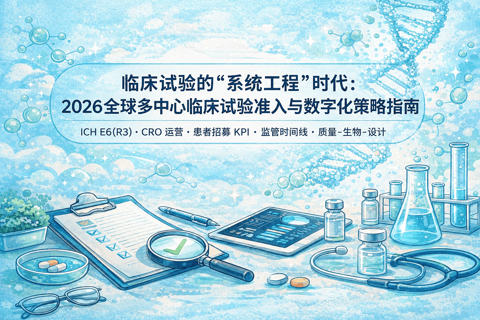 临床试验的“系统工程”时代:2026全球多中心临床试验准入与数字化策略指南 1 ChatGPT Image 2026年5月18日 下午04 00 04