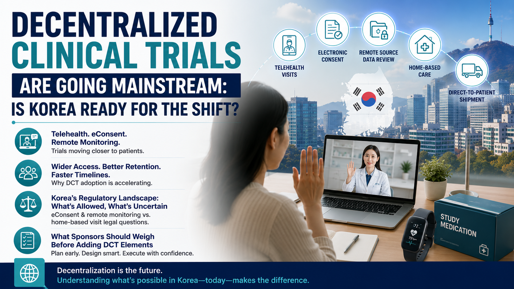 Decentralized Clinical Trials Are Going Mainstream: Is Korea Ready for the Shift? 1 19510424 110c 4a9f 95e3 cfffc5db23f1